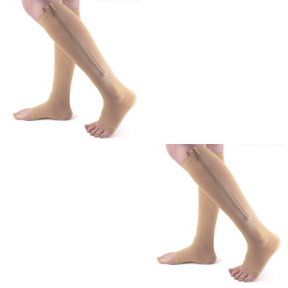 Compressiesokken met Zijrits