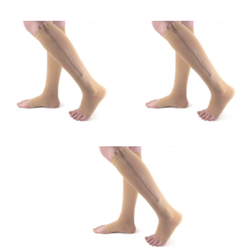 Compressiesokken met Zijrits