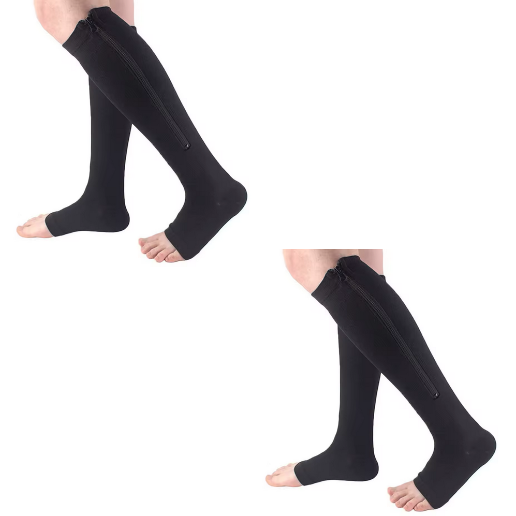 Compressiesokken met Zijrits