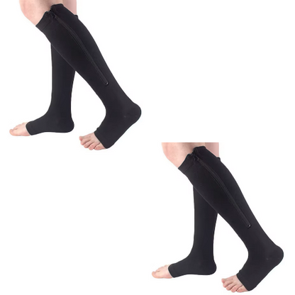 Compressiesokken met Zijrits