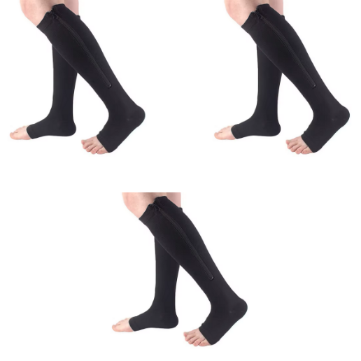 Compressiesokken met Zijrits