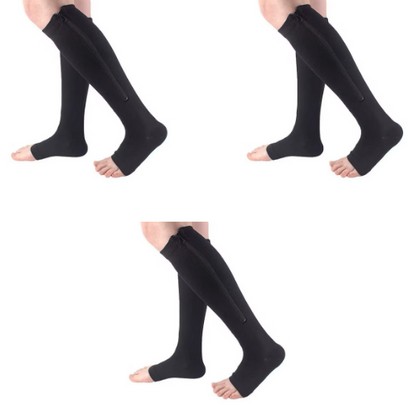 Compressiesokken met Zijrits